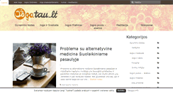 Desktop Screenshot of jogatau.lt